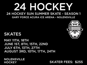 NOLENSVILLE ICE - SEASON 1 SUNDAY SUMMER SKATE - 24 INVITE - PLAYER